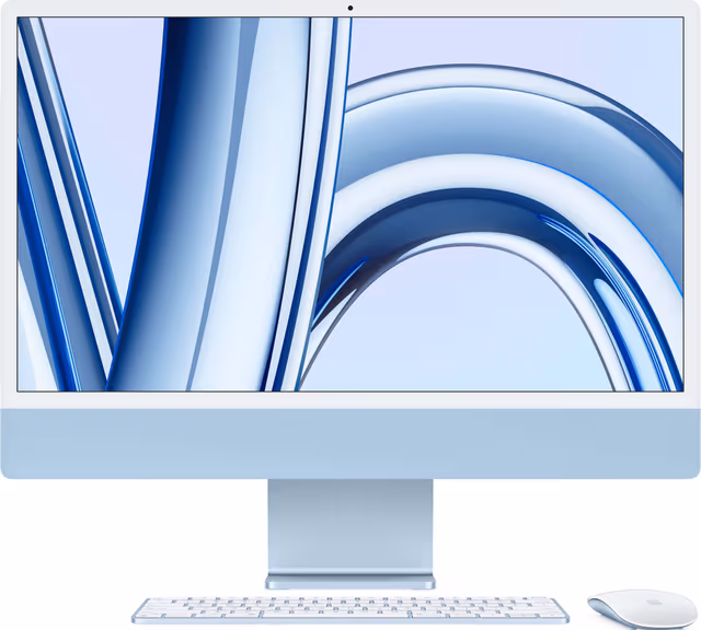 iMac 24" M3 8/10/256 (blå)