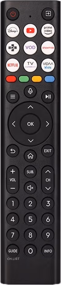 Fjernkontroll erstatning ERF2K38H For Hisense TV