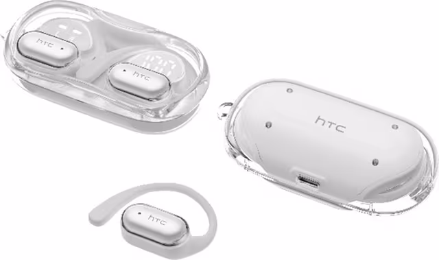 Trådløse Hodetelefoner HTC NE37 Bluetooth 6.0 Ørekrok Sport Musikk Samtaler - Hvit