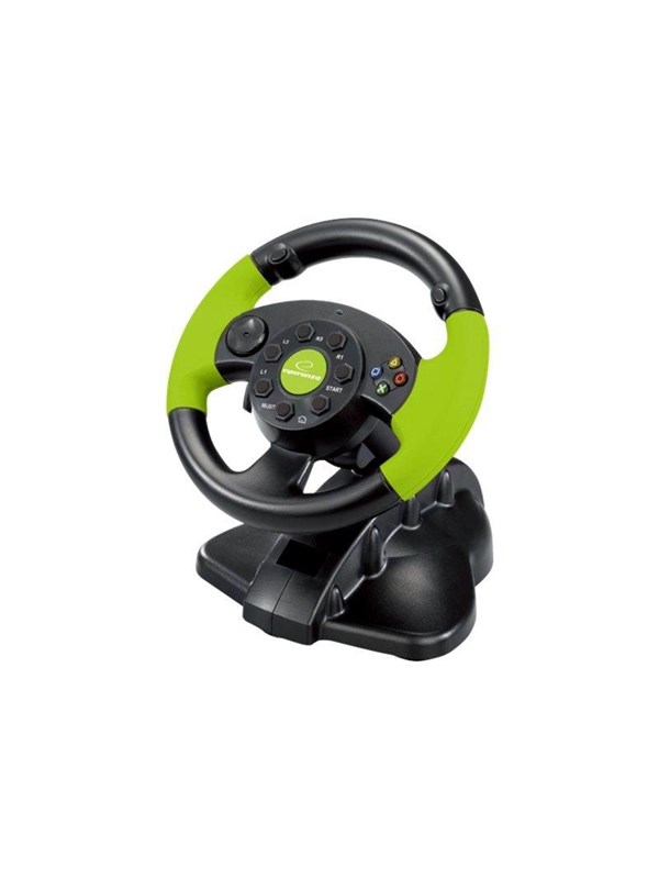 Esperanza Steering Wheel High Octane XBOX Edition - Wired Steering wheel & Pedal set - Microsoft Xbox 360