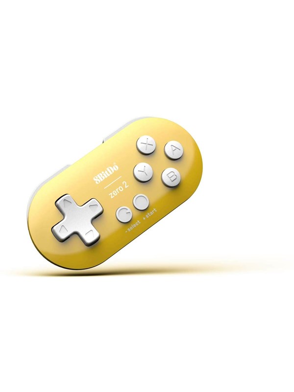 8BitDo Zero 2 - Pocket-size - Yellow - Wireless Controller - Android