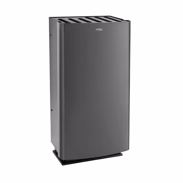 Diesel- og parafinovn Wallas 26 antrasitt m/33 liters tank og