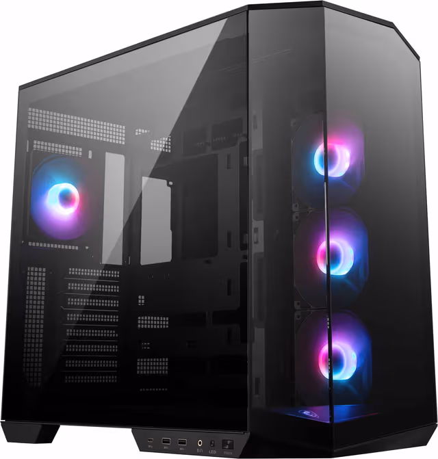 MSI MAG PANO 100R PZ PC kabinett (sort)