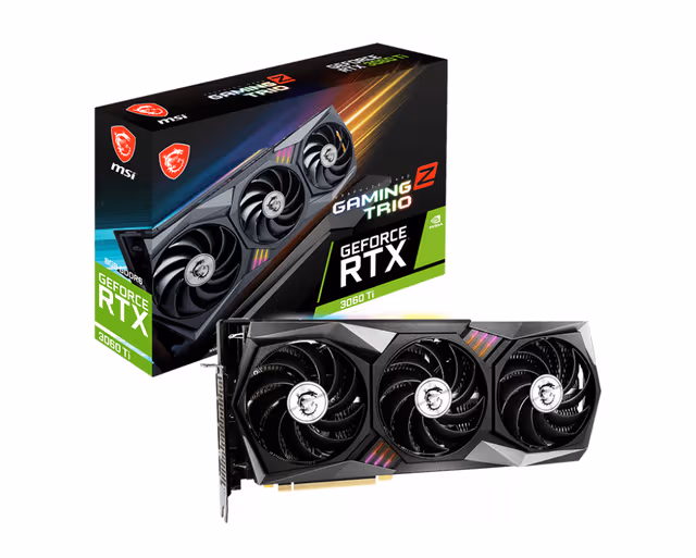 MSI GeForce RTX 3060 Ti GAMING Z TRIO 8G (LHR)