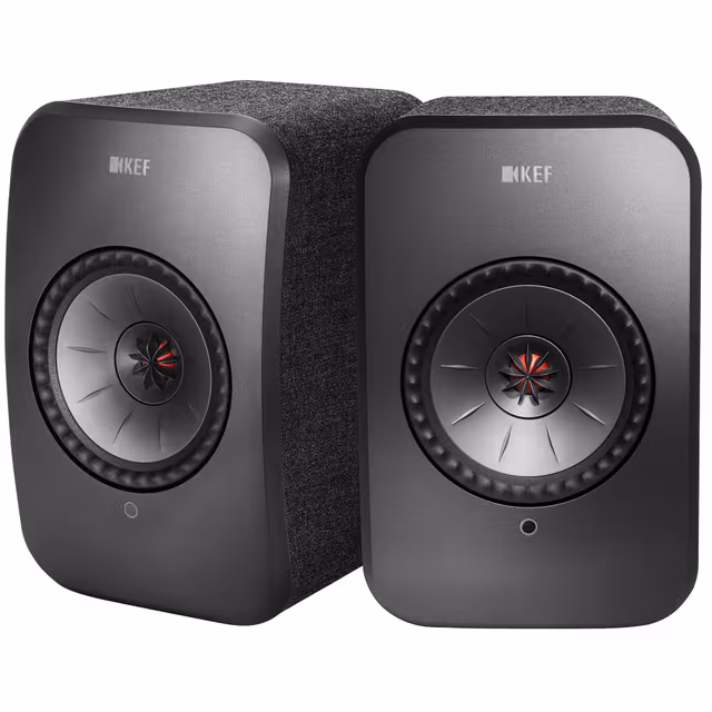 KEF LS-X stereohøyttalere (sort)