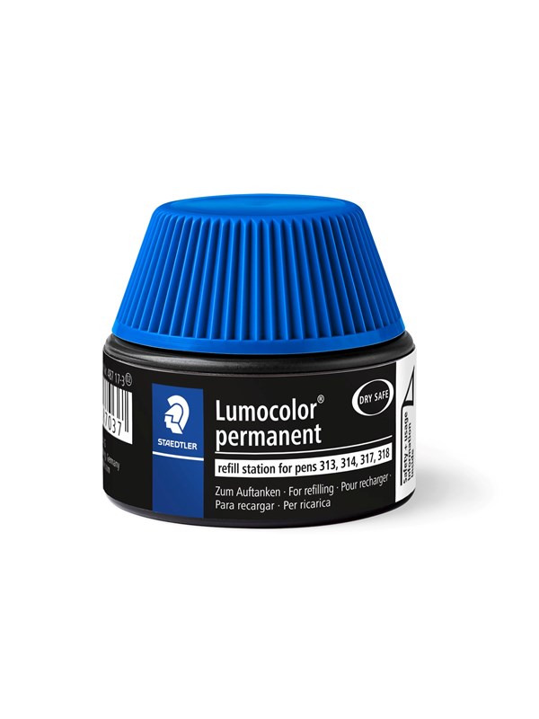 Staedtler Refill ink Lumocolor permanent Blue 4 pcs.