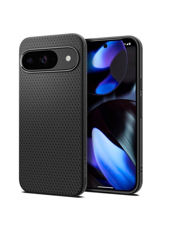 Spigen Liquid Air - matte black - Google Pixel 9 Pro/Pixel 9