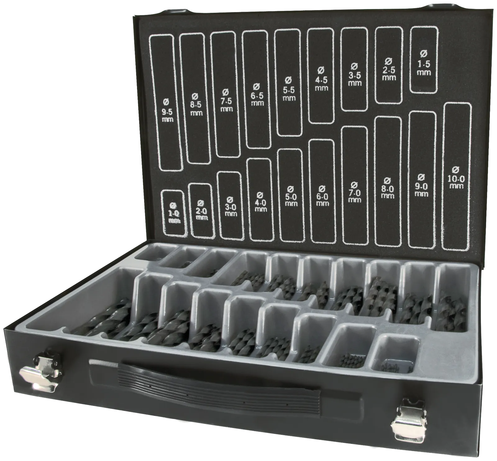 Spiralborsett m/170 valsede 1-10×0,5