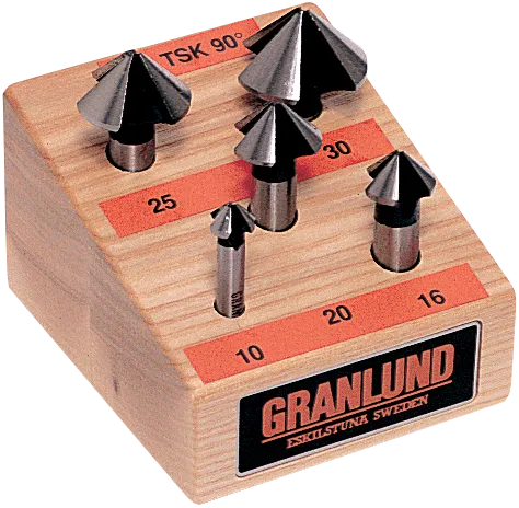 Granlund senkesett 90° til rustfritt