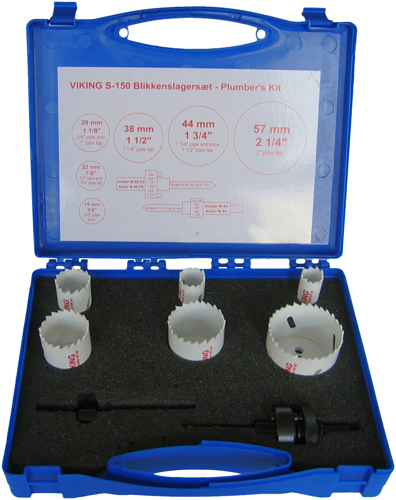 Viking hullsagsett VVS S150 19-57 mm