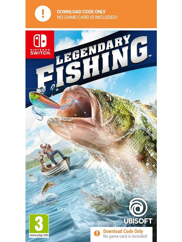 Legendary Fishing (Code in a Box) - Nintendo Switch - Simulator