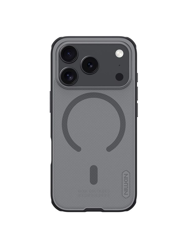 Nillkin Super Frosted Shield Pro MagSafe Compatible Case for iPhone 17 Pro - Clear Black