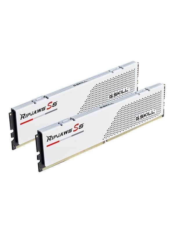 G.Skill Ripjaws S5 DDR5-5600 - 32GB - CL40 - Dual Channel (2 pcs) - Intel XMP - Hvit