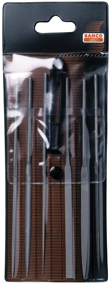 Nålefilsett 2-470 fin 140 mm