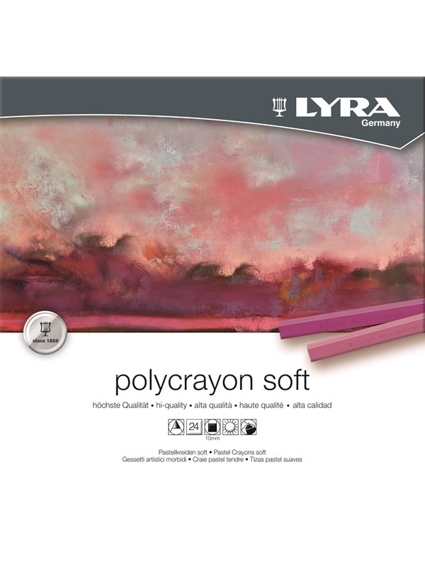 Lyra Polycrayons Soft in box 24 pcs