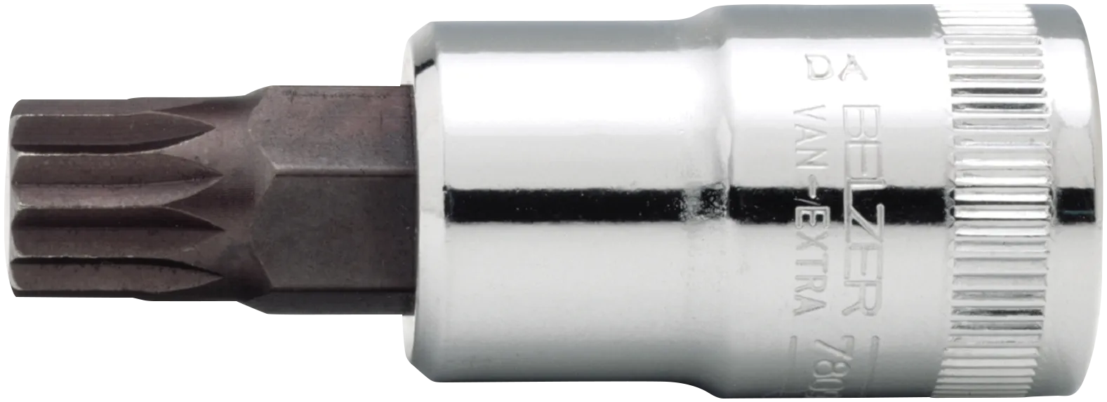Nøttetopp 1/2" firk. M12×60 mm