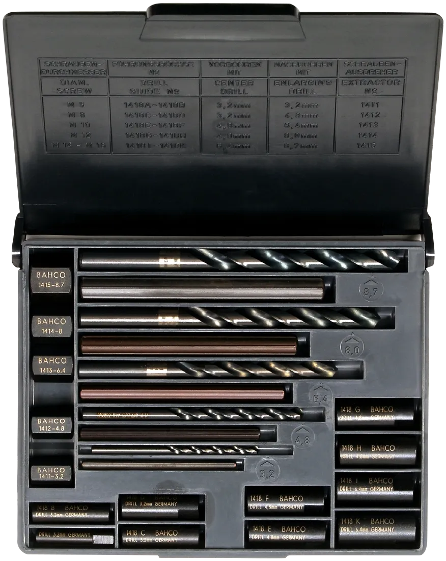Skruuttrekkersett M5-M16 1418S