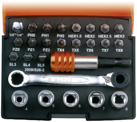 Miniatyr toppbitssett 2058/S26-2