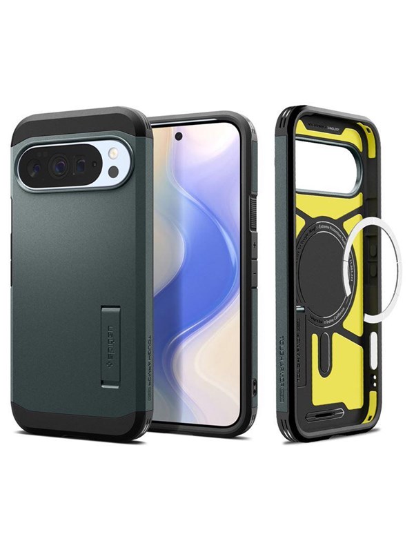 Spigen Tough Armor MagSafe - abyss green - Google Pixel 10 Pro XL