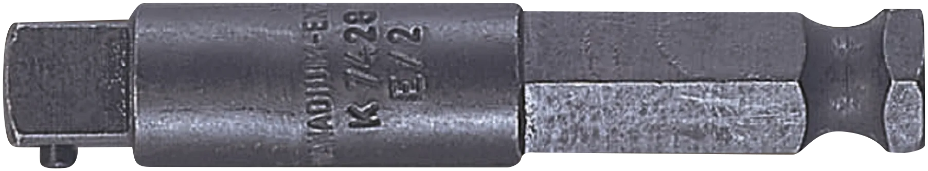 Bitsadapter 7/16" firkant 1/2"