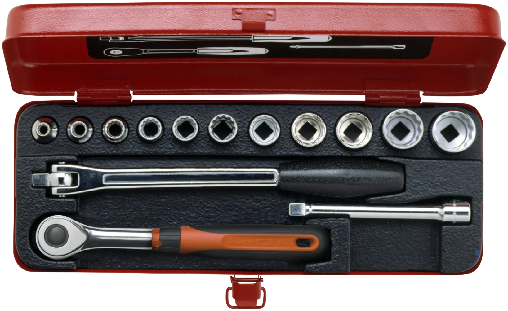 Ergo pipenøkkelsett tommer 3/8"A7440DZE
