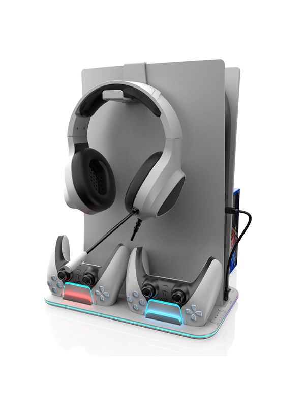 Freaks And Geeks RGB Ventilated Charging Station - Sony PlayStation 5
