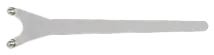 Kranhullsnøkkel - 115-150 mm