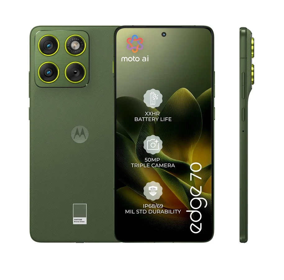 Motorola Edge 70 512GB/12GB - Pantone Bronze Green