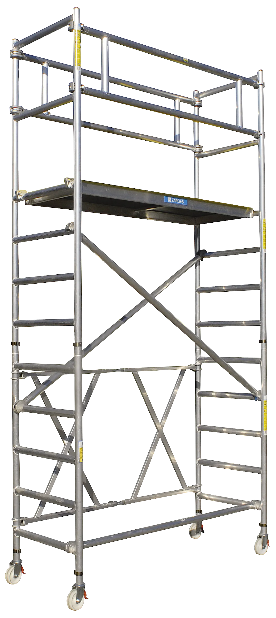 Sammenleggbart stillas 0,75×1,8×2,5 mtr