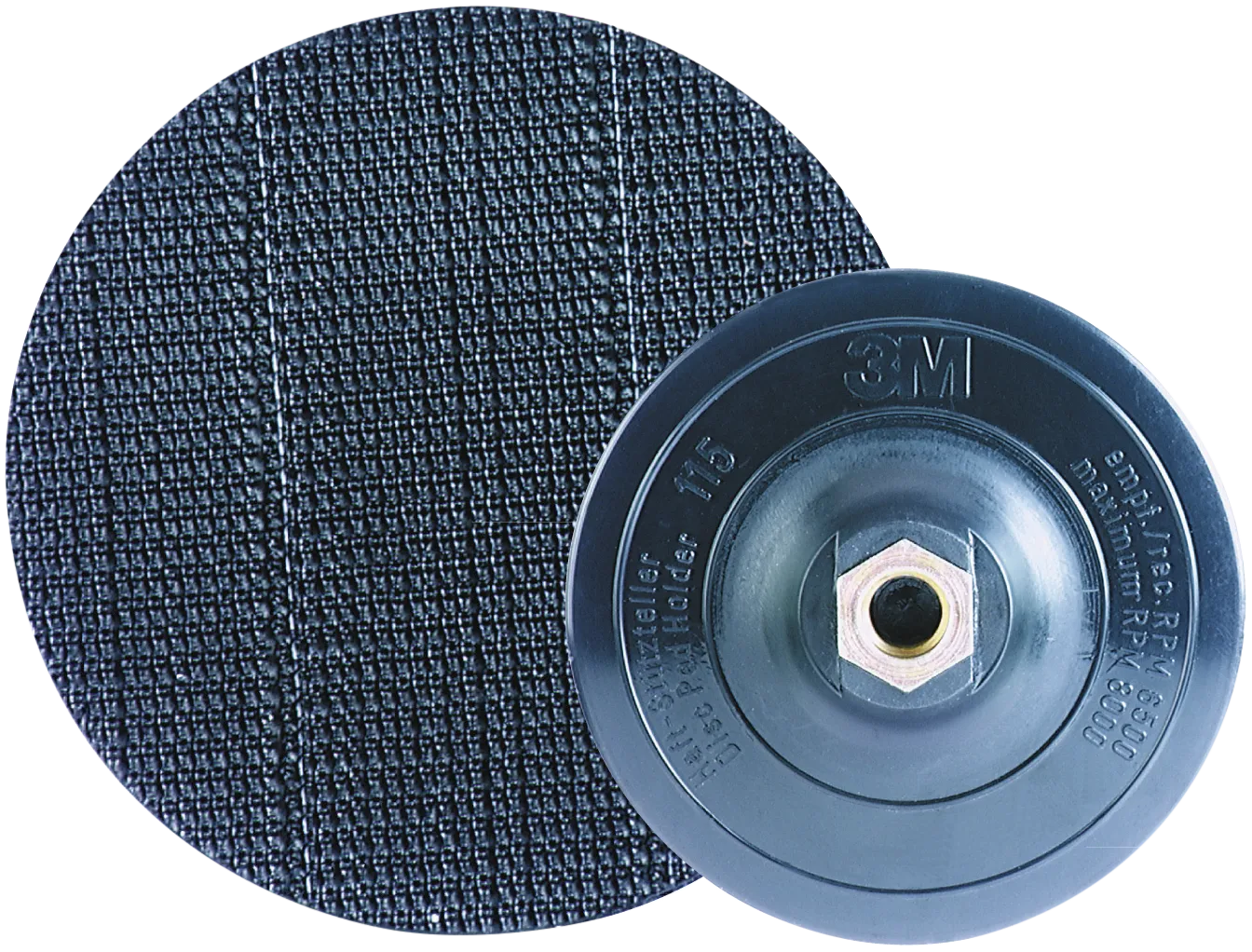 Bakplate til rondell ø125 mm M14