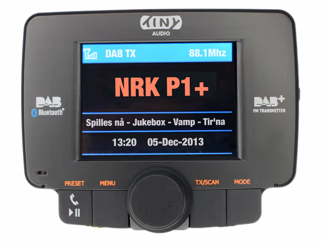 Tiny Audio C3 DAB+ Plus biladapter