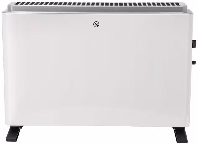 Equip konvektor gulvvarmer (hvit)