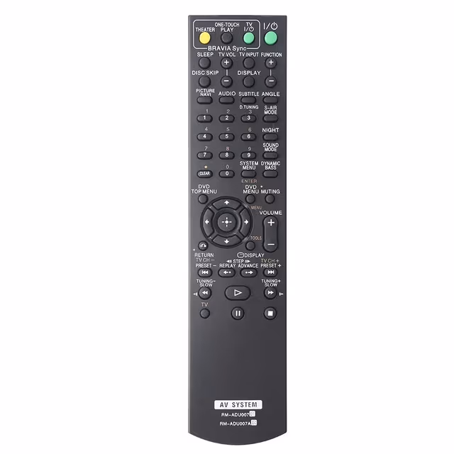 Fjernkontroll erstatning RM-ADU007 / RM-ADU007A for Sony-forsterker