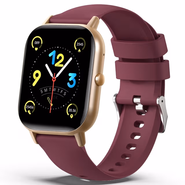 Smart Watch 2,01"" storskjerm Helsemonitor Sports Bluetooth Smartwatch - Lilla