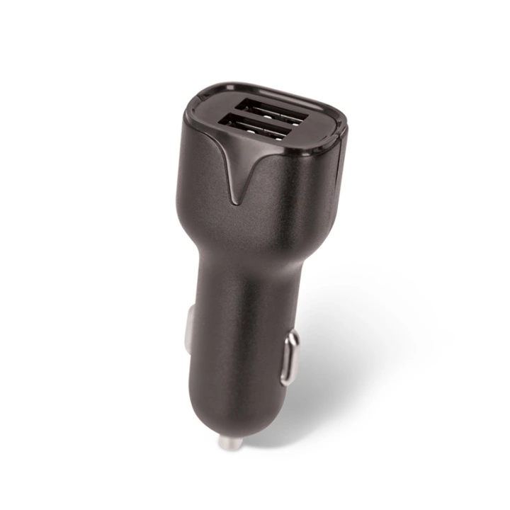 Setty billader 2 x USB-kontakt 1,4A, svart