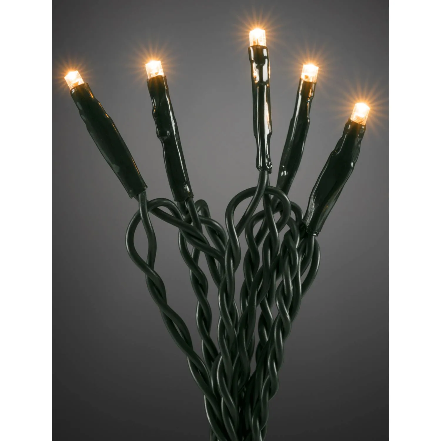 Konstsmide 10 amber LED 6350-820