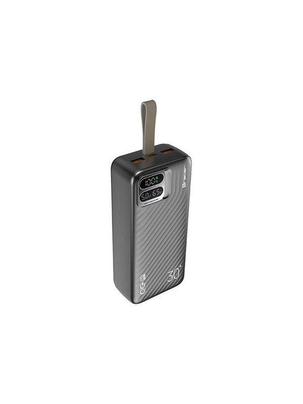 Tracer BLAZE power bank - Li-pol - 2 x USB USB-C - 65 Watt Nødlader - Svart - 30 Wh