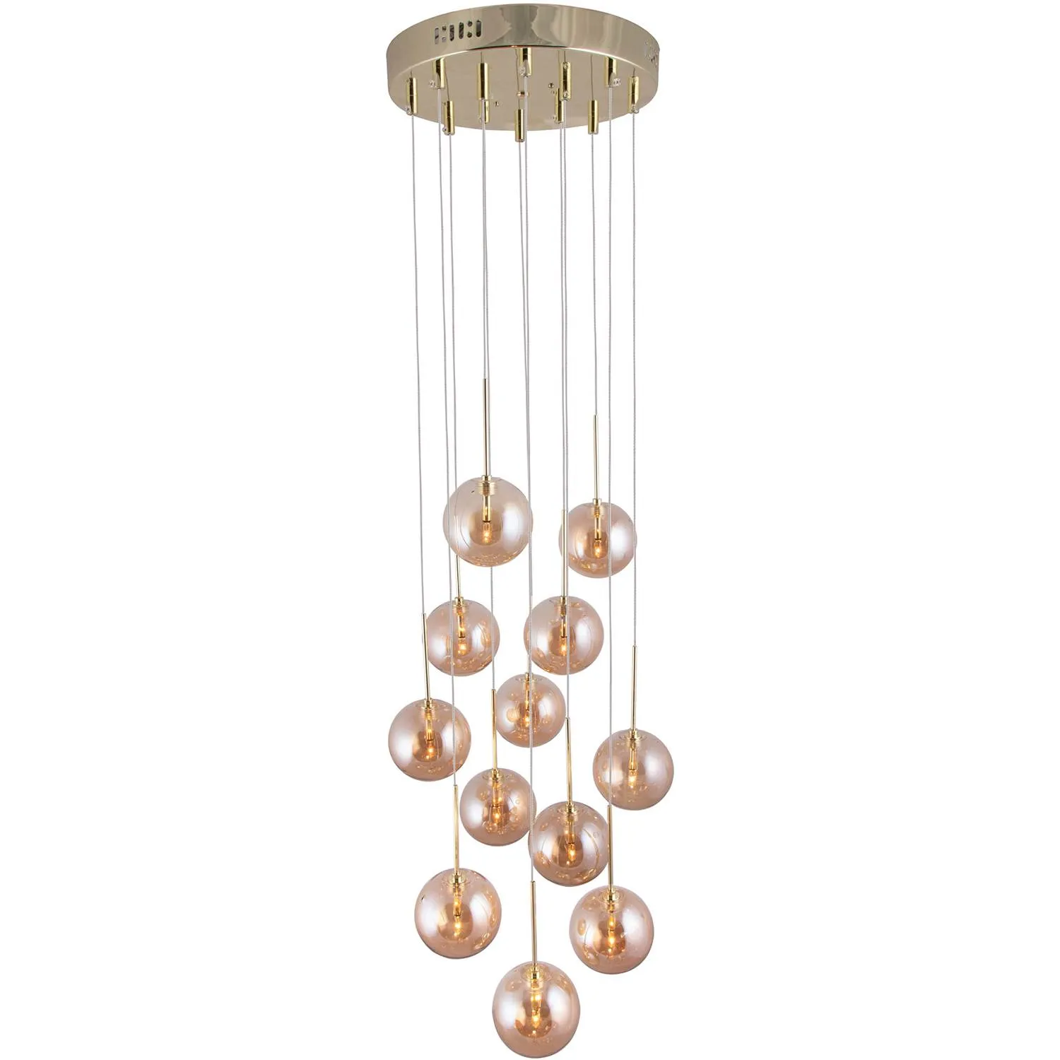 Globen Lighting Skyfall 655154 Amber/Mässing