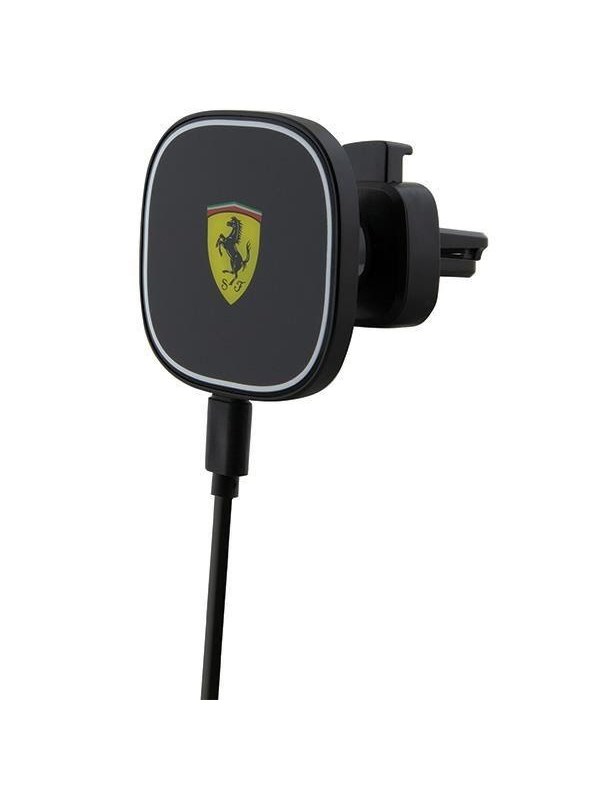 Ferrari 2023 Collection MagSafe Inductive 15W Car Charger for Air Vent - Black