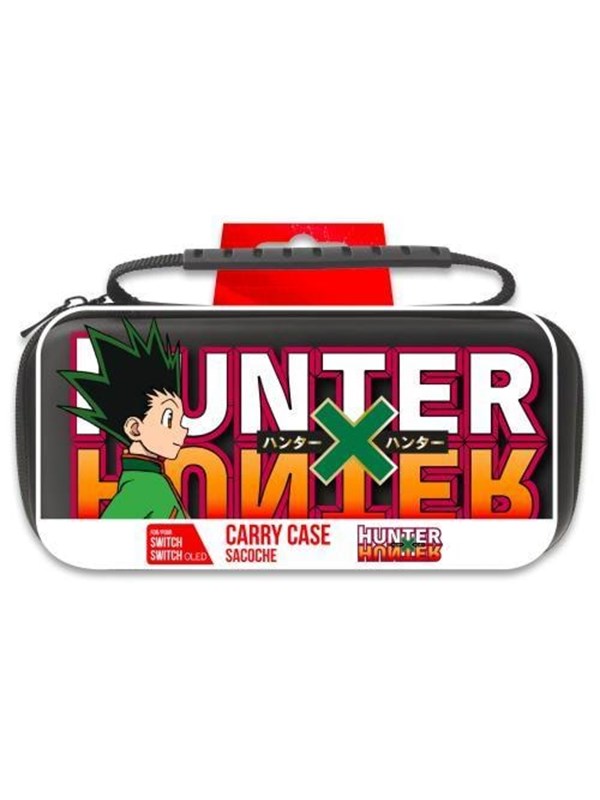 Trade Invaders Hunter X Hunter Slim Bag for Switch and Switch Oled - Color Logo - Gon profile - Miscellaneous Bag - Nintendo Switch