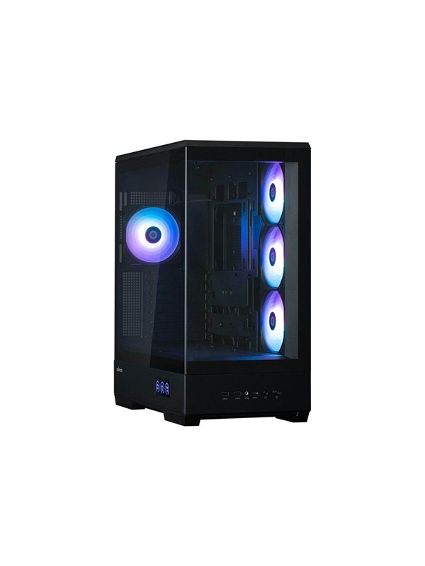 Zalman P50 DS - mid tower - ATX - Kabinett - Tower - Svart