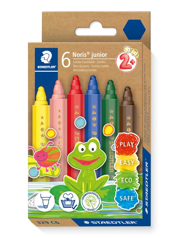 Staedtler Noris® junior 329 6 pcs. cardboard box