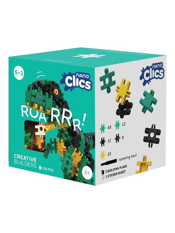 Clics Nano  - Creative Builders 125 pcs.