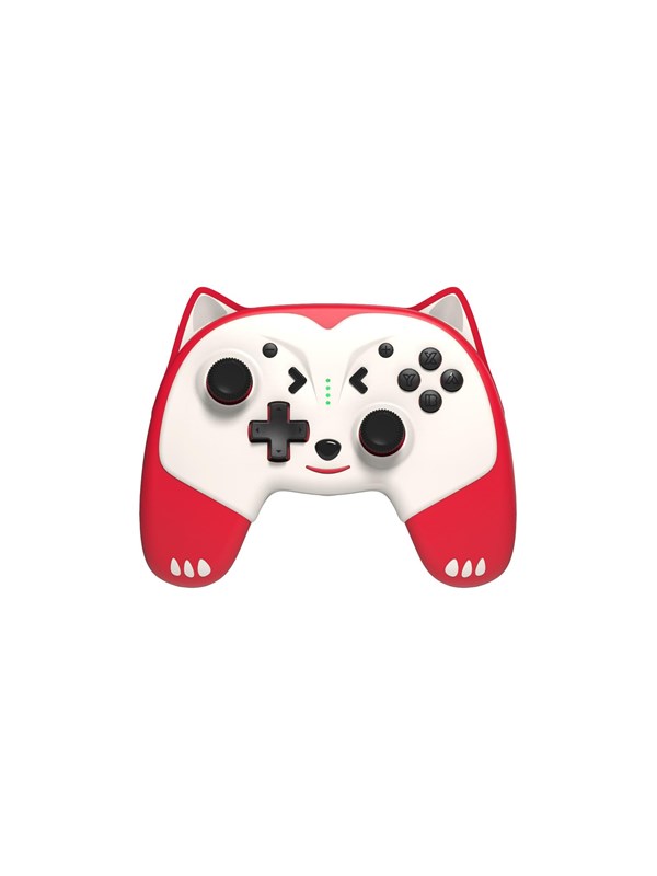Freaks And Geeks Doggy Wireless Controller for children with paddles - red - Wireless Controller - Nintendo Switch