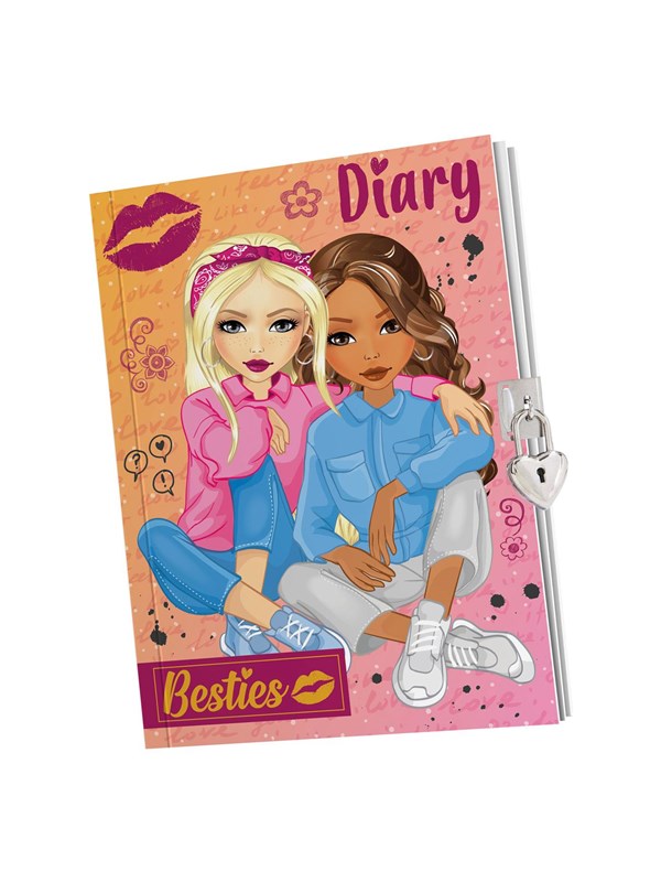 Besties Diary A5 with Lock