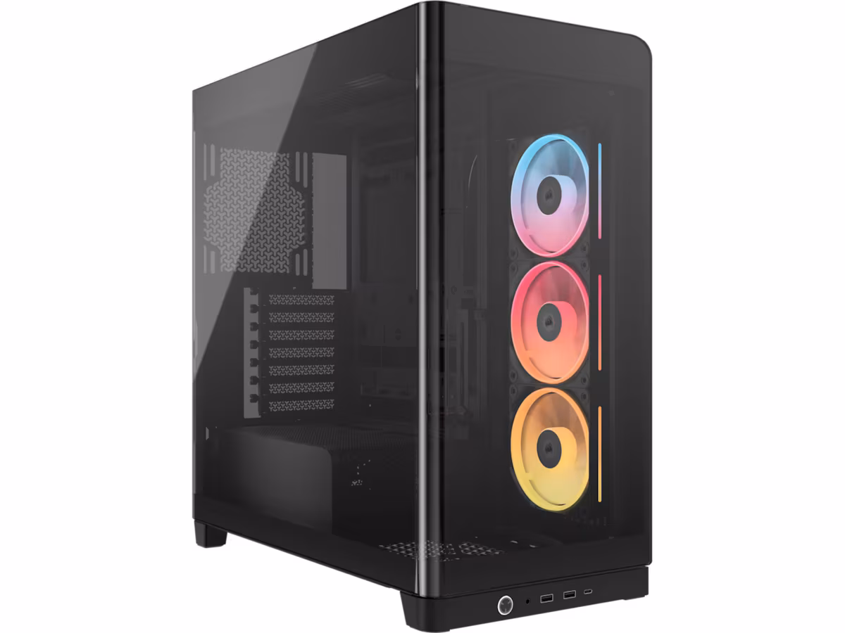 Corsair FRAME 4500X LX-R RGB Black - Kabinett - Miditower - Svart