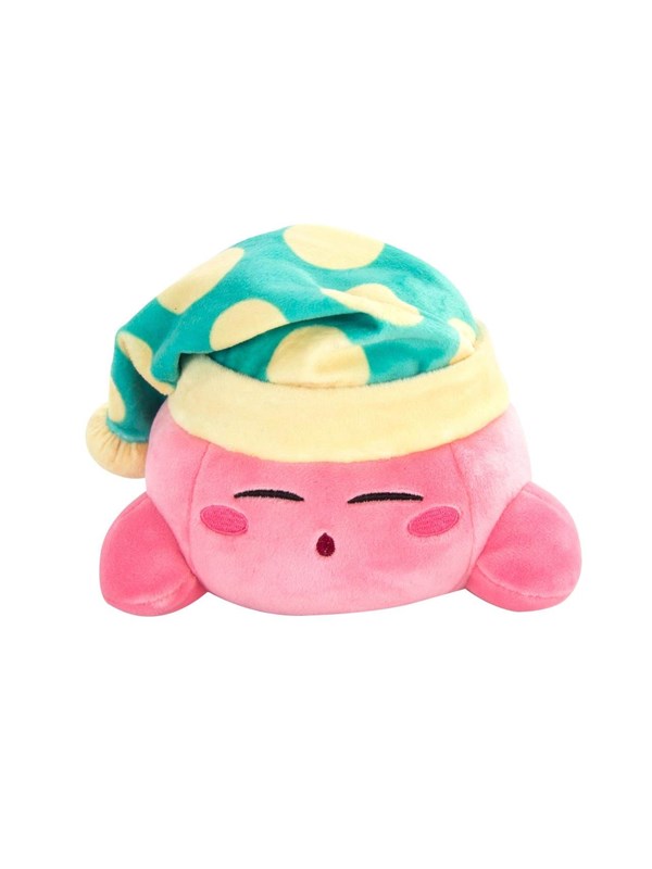 Tomy - Club Mocchi-Mocchi- Sleeping Kirby Junior 15 cm - Bamser & kosedyr