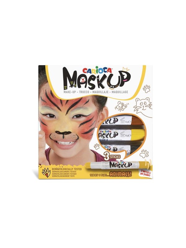 Carioca MASKUP face color. 3 pcs.