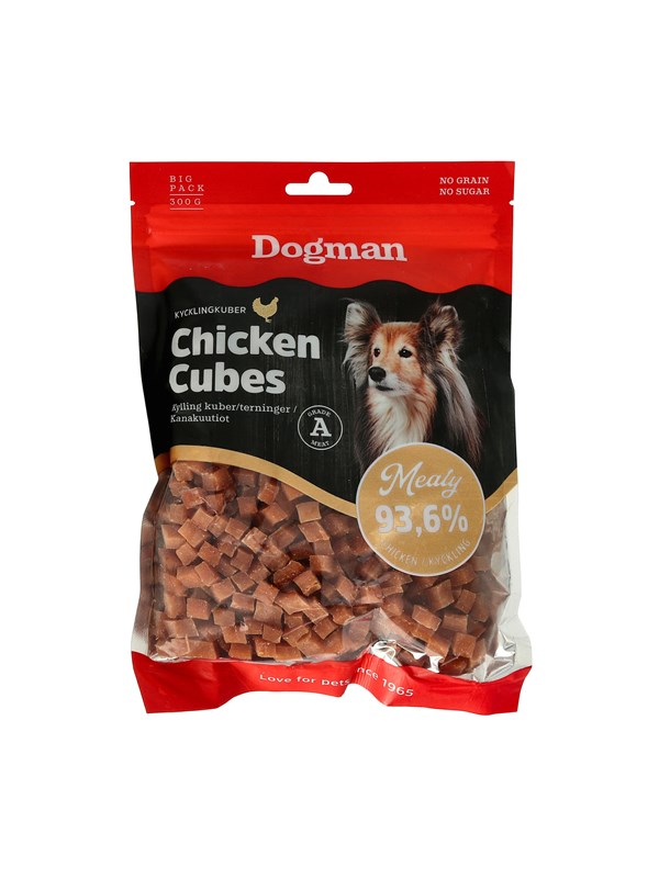 Dogman Meaty Kyllingterninger Hundegodbiter 300g