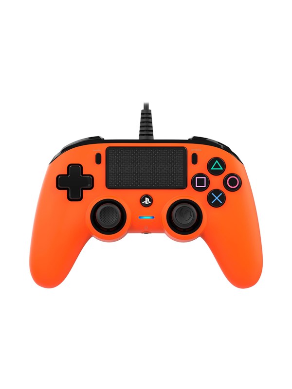 NACON Compact Controller - Orange - Wired Controller - Sony PlayStation 4